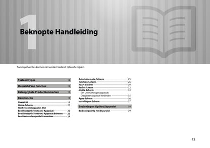 2025 Subaru Forester Infotainment Handleiding | Nederlands