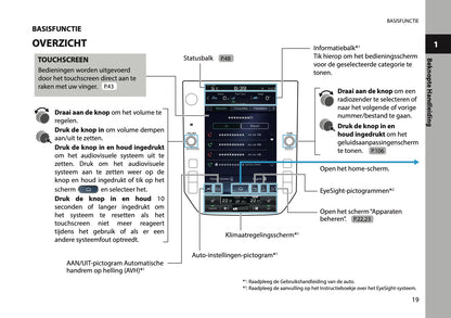 2025 Subaru Forester Infotainment Handleiding | Nederlands
