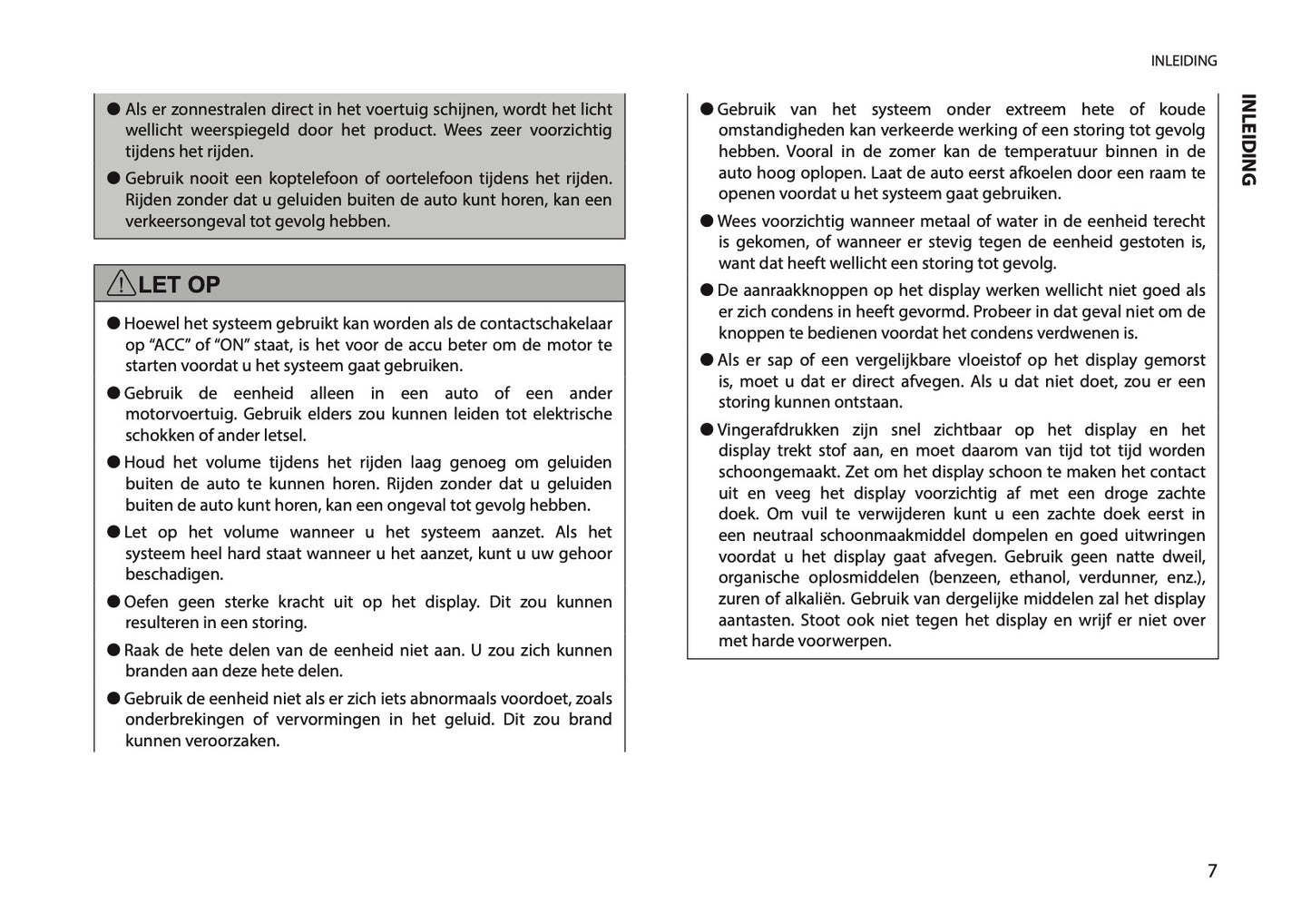 2025 Subaru Forester Infotainment Handleiding | Nederlands