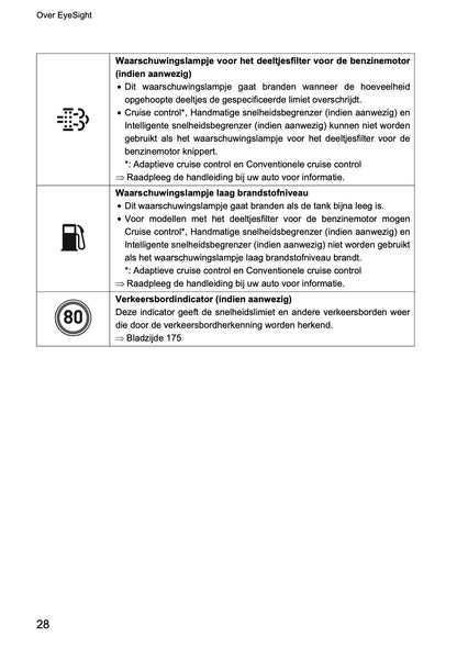 2022 Subaru Outback EyeSight Manual | Dutch