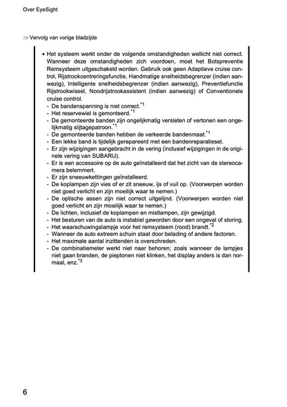 2022 Subaru Outback EyeSight Manual | Dutch