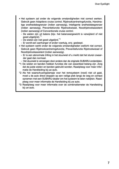 2022 Subaru Outback EyeSight Manual | Dutch