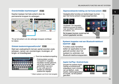 2019 Subaru XV Infotainment Supplement Handleiding | Nederlands