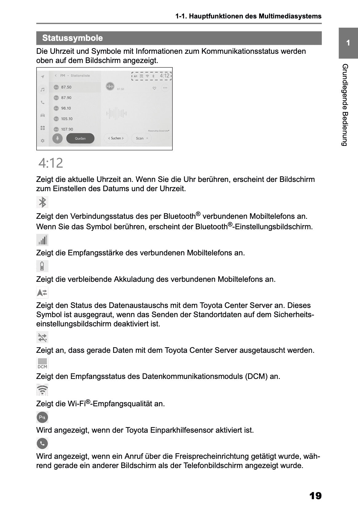 2025-2026 Toyota Aygo X Navigation Manual | German