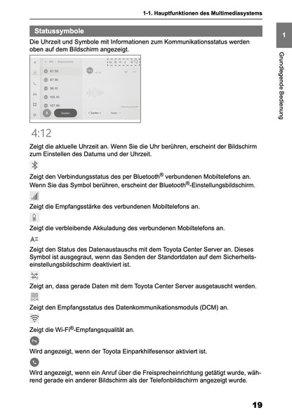 2025-2026 Toyota Aygo X Navigation Manual | German