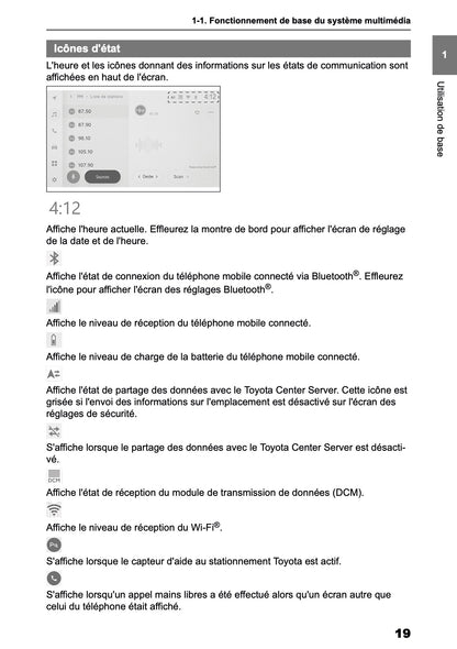 2025-2026 Toyota Aygo X Manuel de Navigation | Français