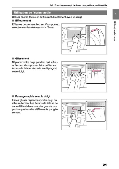 2025-2026 Toyota Aygo X Manuel de Navigation | Français