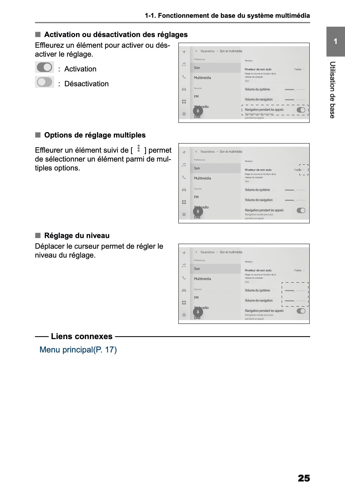 2025-2026 Toyota Aygo X Manuel de Navigation | Français