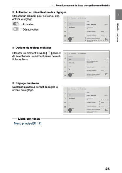 2025-2026 Toyota Aygo X Manuel de Navigation | Français