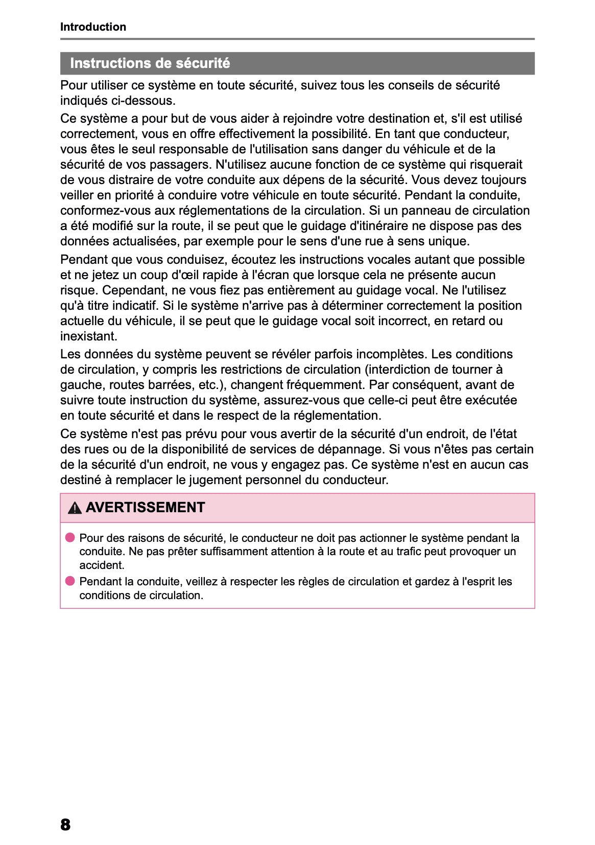 2025-2026 Toyota Aygo X Manuel de Navigation | Français