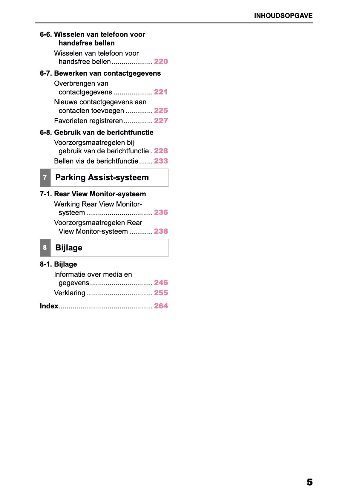 2025-2026 Toyota Aygo X Navigation Manual | Dutch