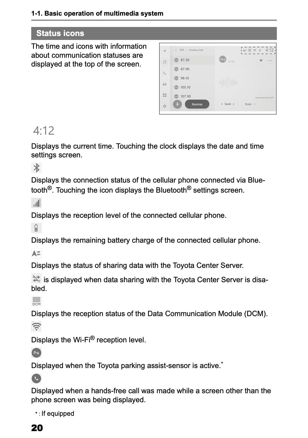 2025-2026 Toyota bZ4X Navigation Manual | English