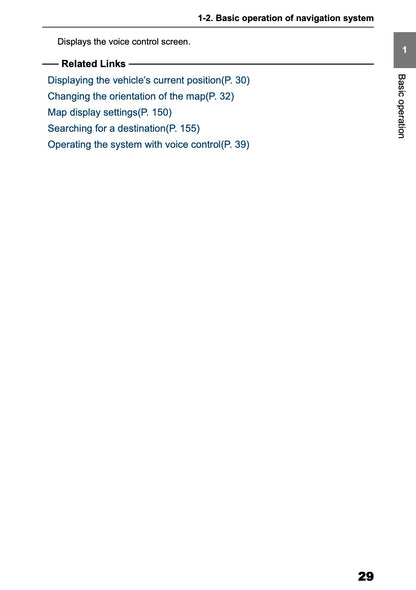 2025-2026 Toyota bZ4X Navigation Manual | English