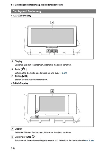 2025-2026 Toyota C-HR HEV/PHEV Navigation Manual | German
