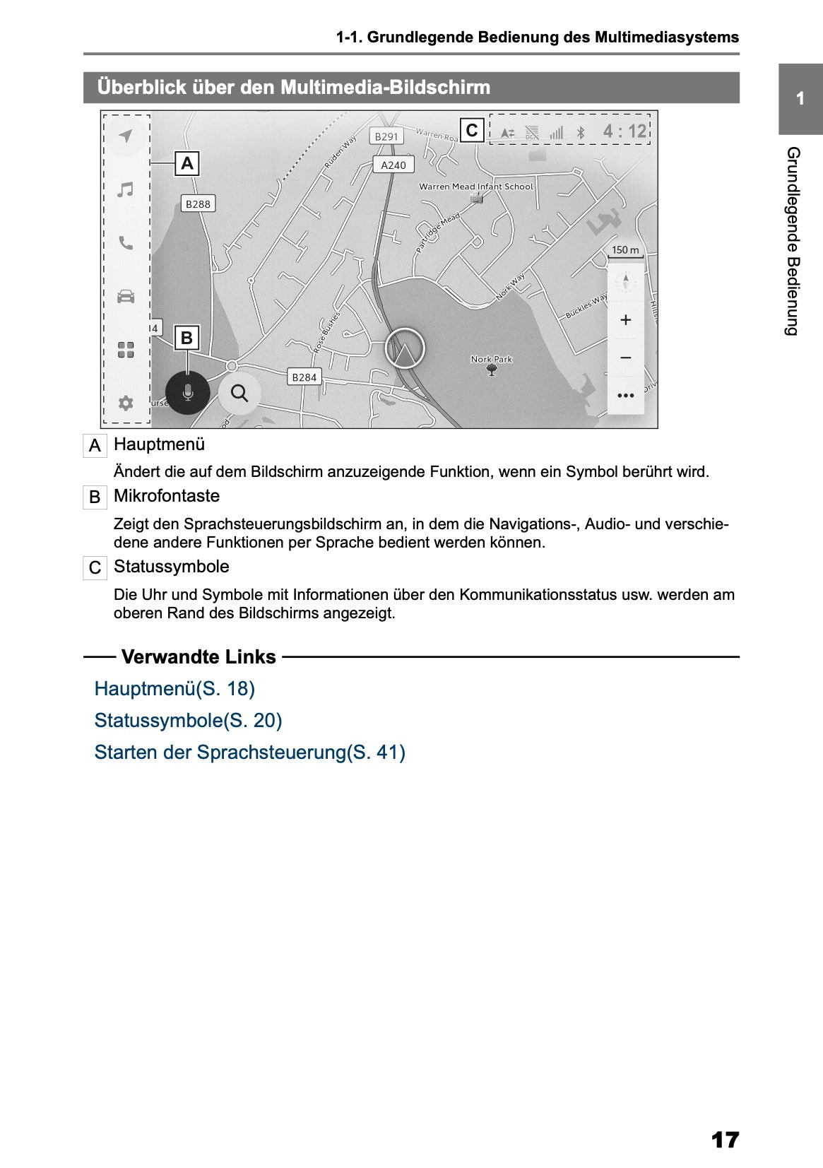 2025-2026 Toyota C-HR HEV/PHEV Navigation Manual | German