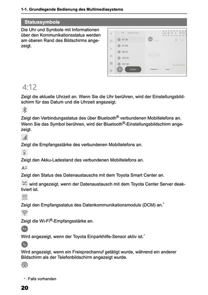 2025-2026 Toyota C-HR HEV/PHEV Navigation Manual | German