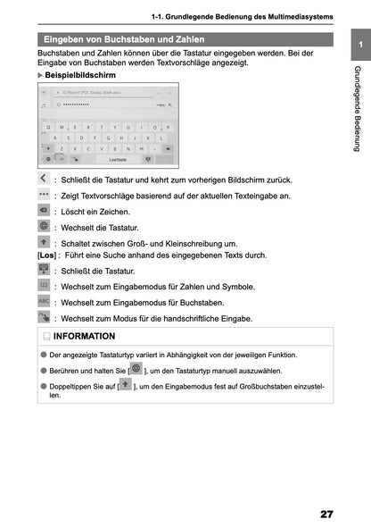 2025-2026 Toyota C-HR HEV/PHEV Navigation Manual | German