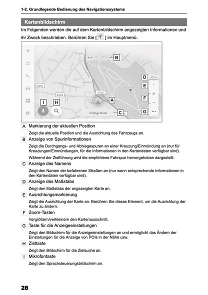 2025-2026 Toyota C-HR HEV/PHEV Navigation Manual | German