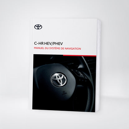 2025-2026 Toyota C-HR HEV/PHEV Navigation Manual | French