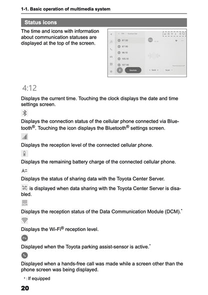 2025-2026 Toyota C-HR HEV/PHEV Navigation Manual | English
