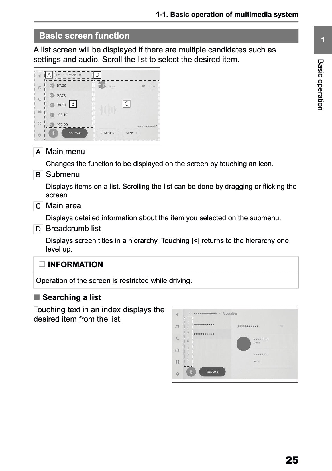 2025-2026 Toyota C-HR HEV/PHEV Navigation Manual | English