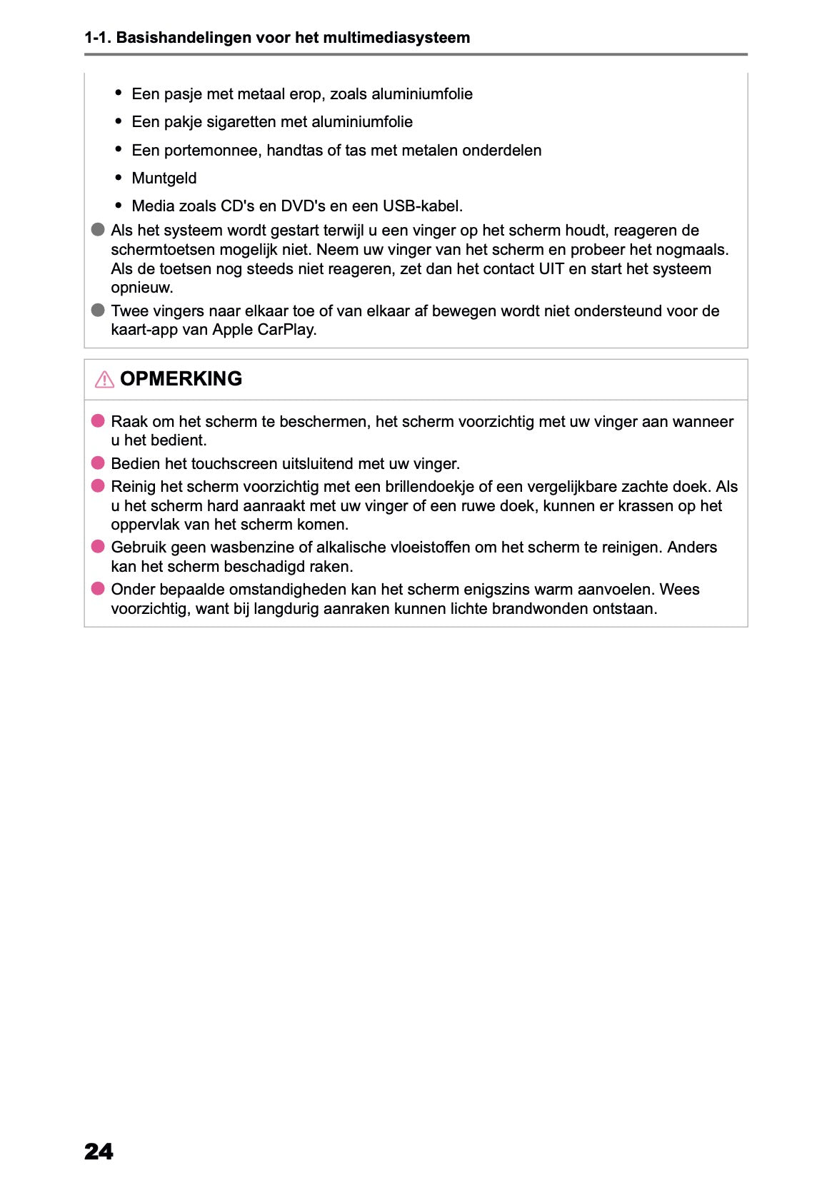 2025-2026 Toyota C-HR HEV/PHEV Navigatie Handleiding | Nederlands