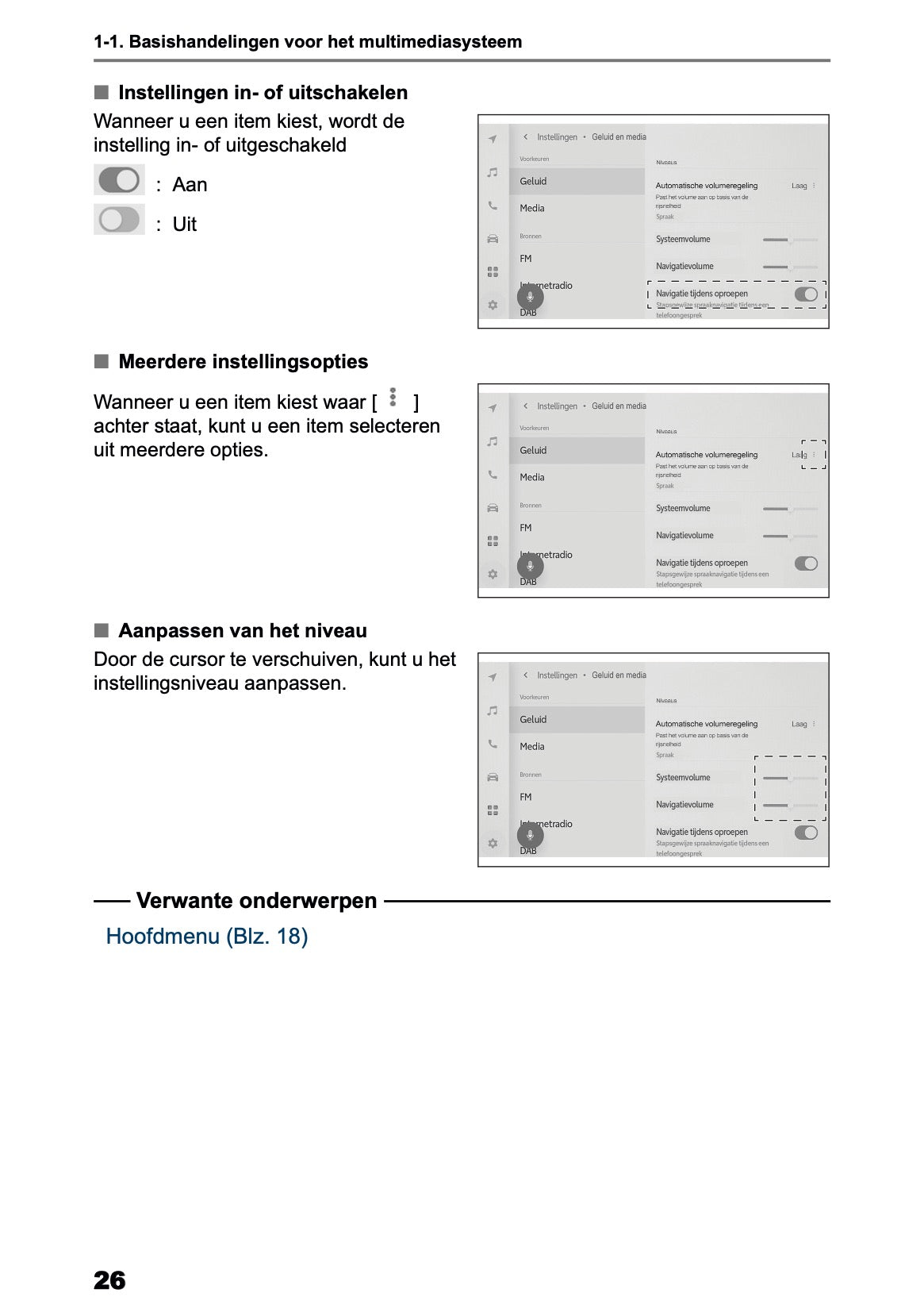 2025-2026 Toyota C-HR HEV/PHEV Navigatie Handleiding | Nederlands