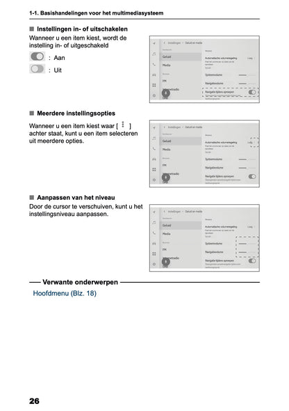 2025-2026 Toyota C-HR HEV/PHEV Navigatie Handleiding | Nederlands
