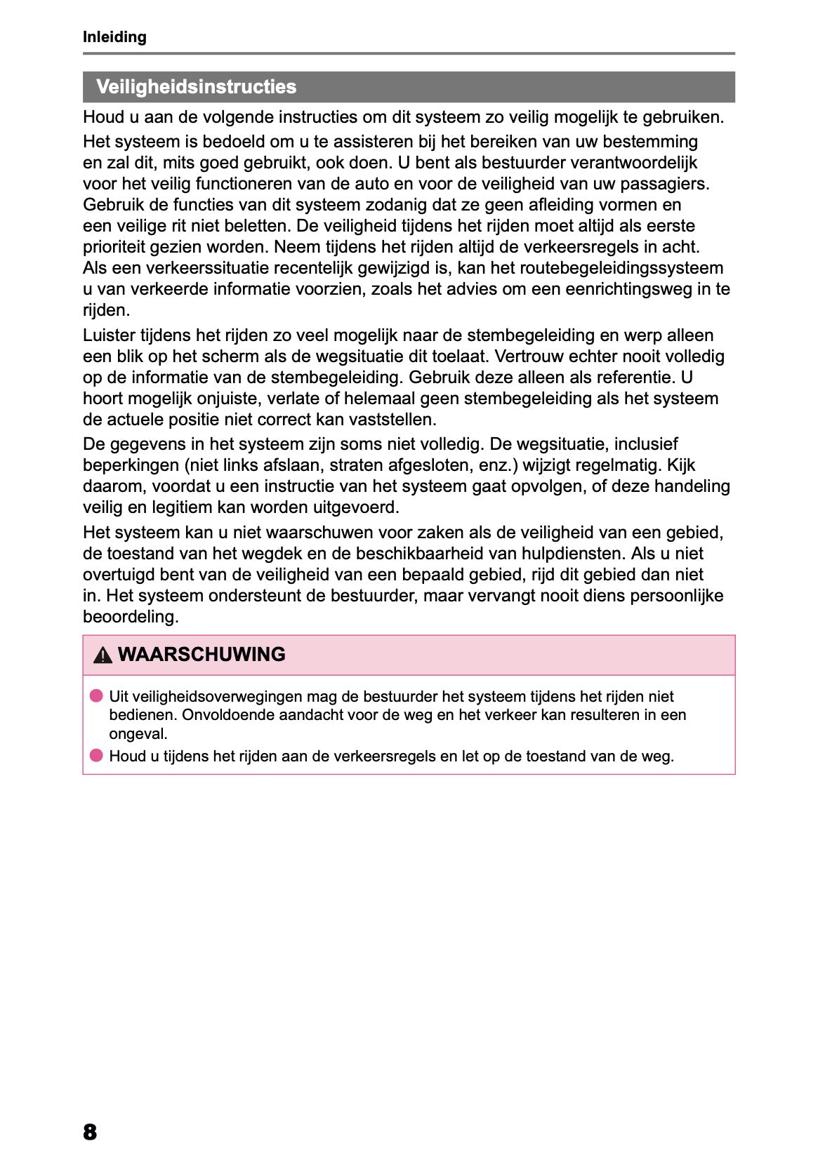 2025-2026 Toyota C-HR HEV/PHEV Navigatie Handleiding | Nederlands