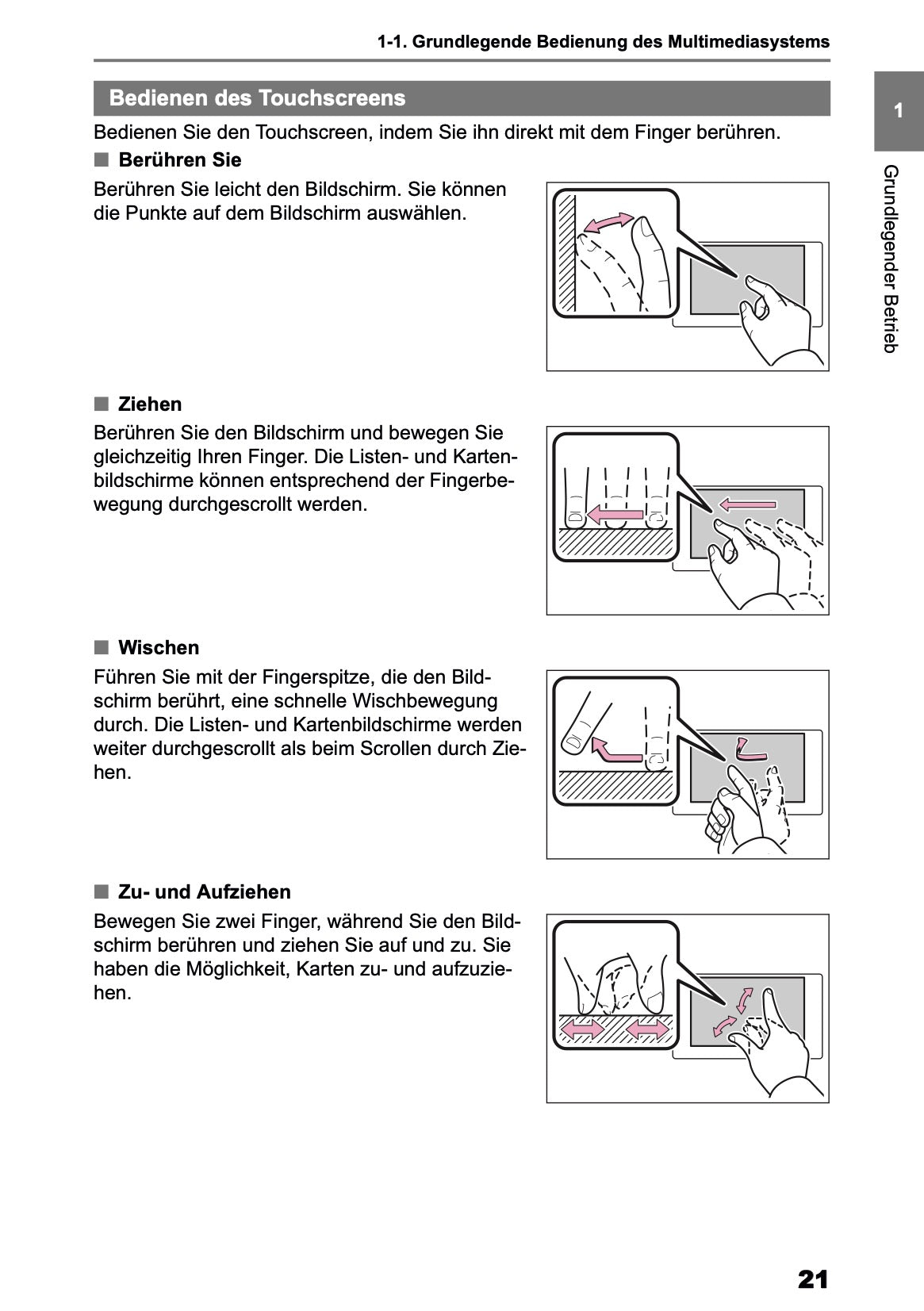 2025 Toyota Corolla Cross Hybrid Navigation Manual | German