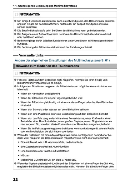 2025 Toyota Corolla Cross Hybrid Navigation Manual | German