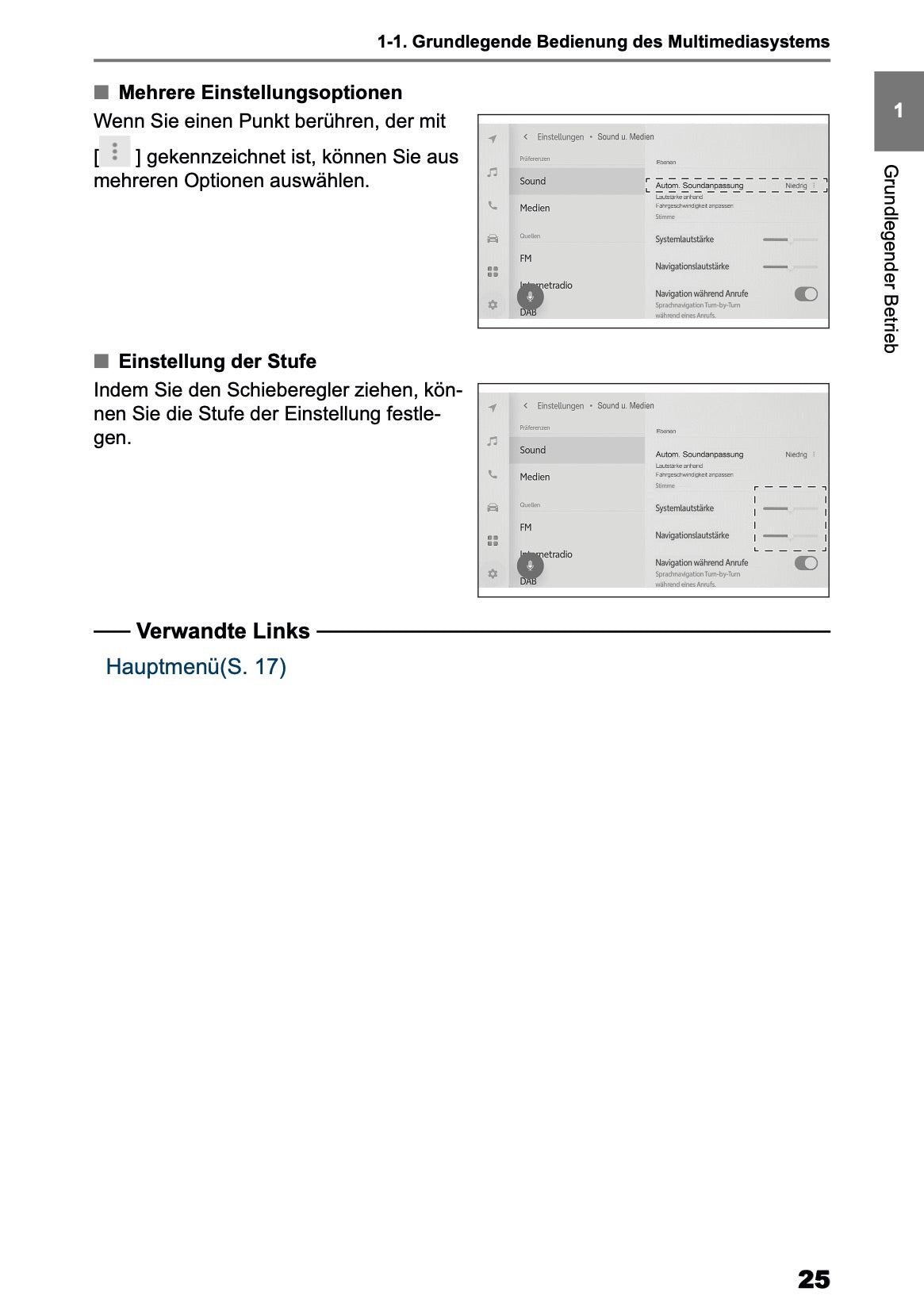 2025 Toyota Corolla Cross Hybrid Navigation Manual | German