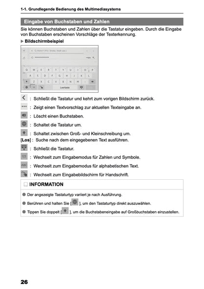 2025 Toyota Corolla Cross Hybrid Navigation Manual | German