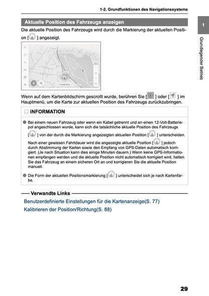 2025 Toyota Corolla Cross Hybrid Navigation Manual | German