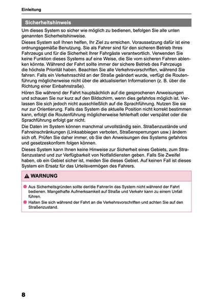 2025 Toyota Corolla Cross Hybrid Navigation Manual | German