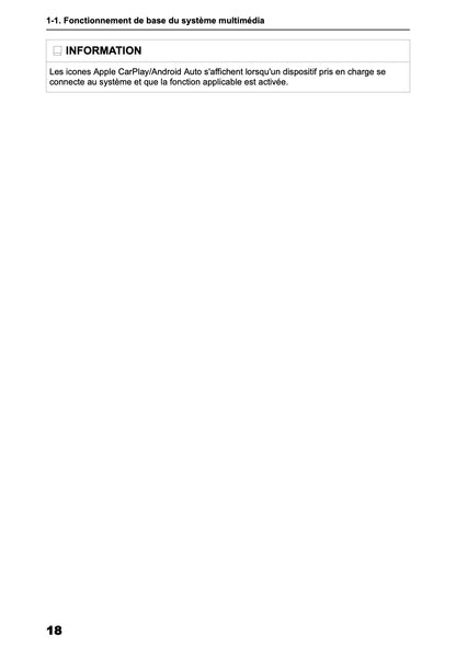 2025 Toyota Corolla Cross Hybrid Manuel de Navigation | Français