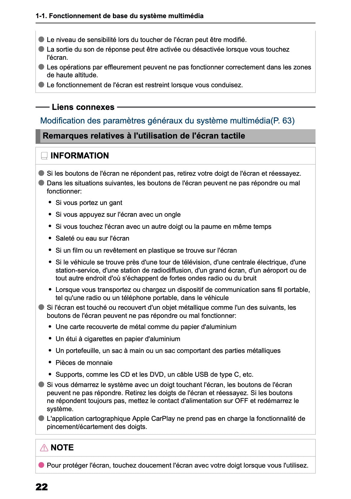 2025 Toyota Corolla Cross Hybrid Manuel de Navigation | Français