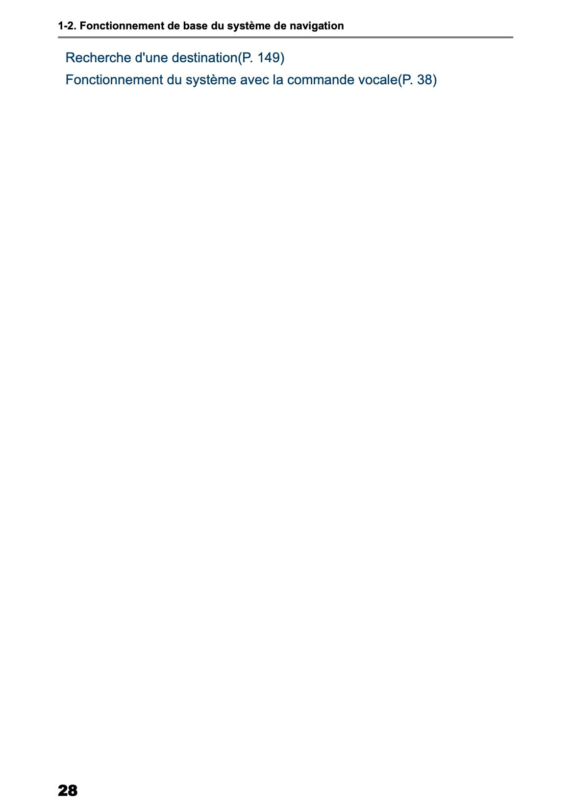 2025 Toyota Corolla Cross Hybrid Manuel de Navigation | Français