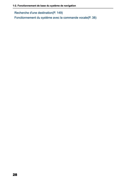 2025 Toyota Corolla Cross Hybrid Manuel de Navigation | Français