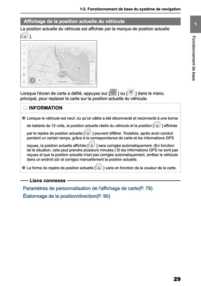 2025 Toyota Corolla Cross Hybrid Manuel de Navigation | Français