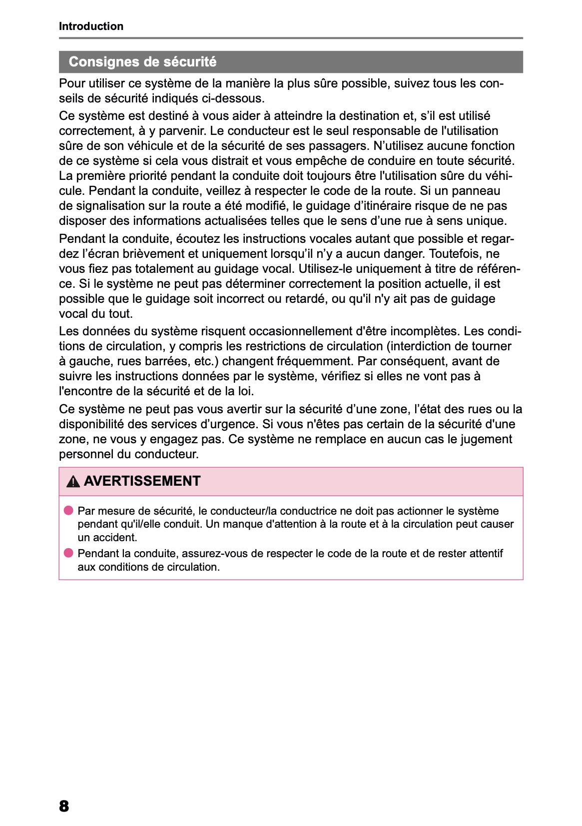 2025 Toyota Corolla Cross Hybrid Manuel de Navigation | Français