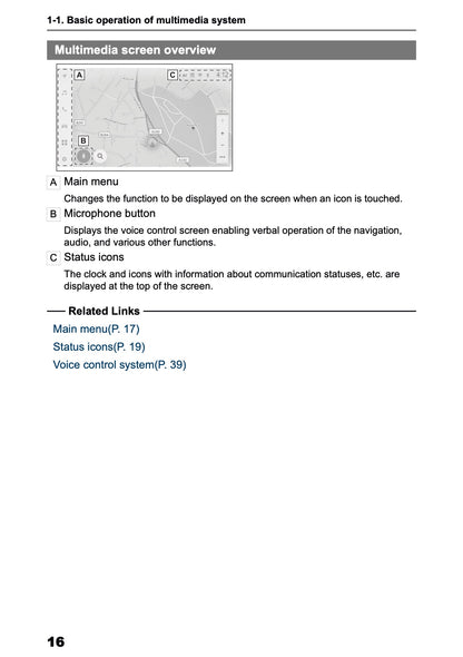 2025 Toyota Corolla Cross Hybrid Navigation Manual | English
