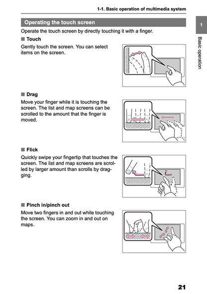 2025 Toyota Corolla Cross Hybrid Navigation Manual | English