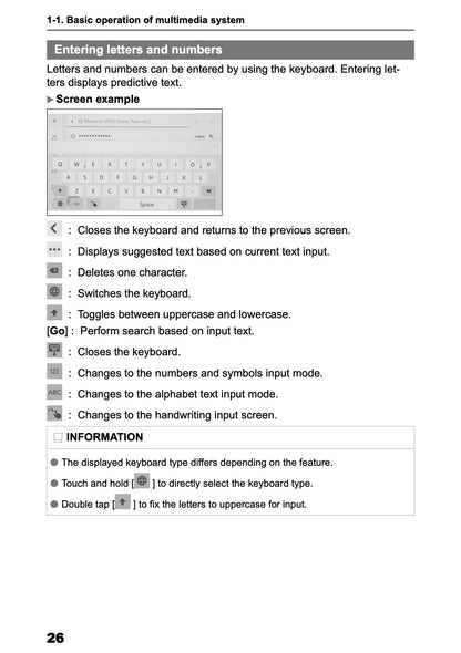 2025 Toyota Corolla Cross Hybrid Navigation Manual | English