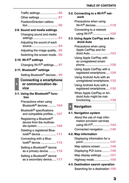 2025 Toyota Corolla Cross Hybrid Navigation Manual | English