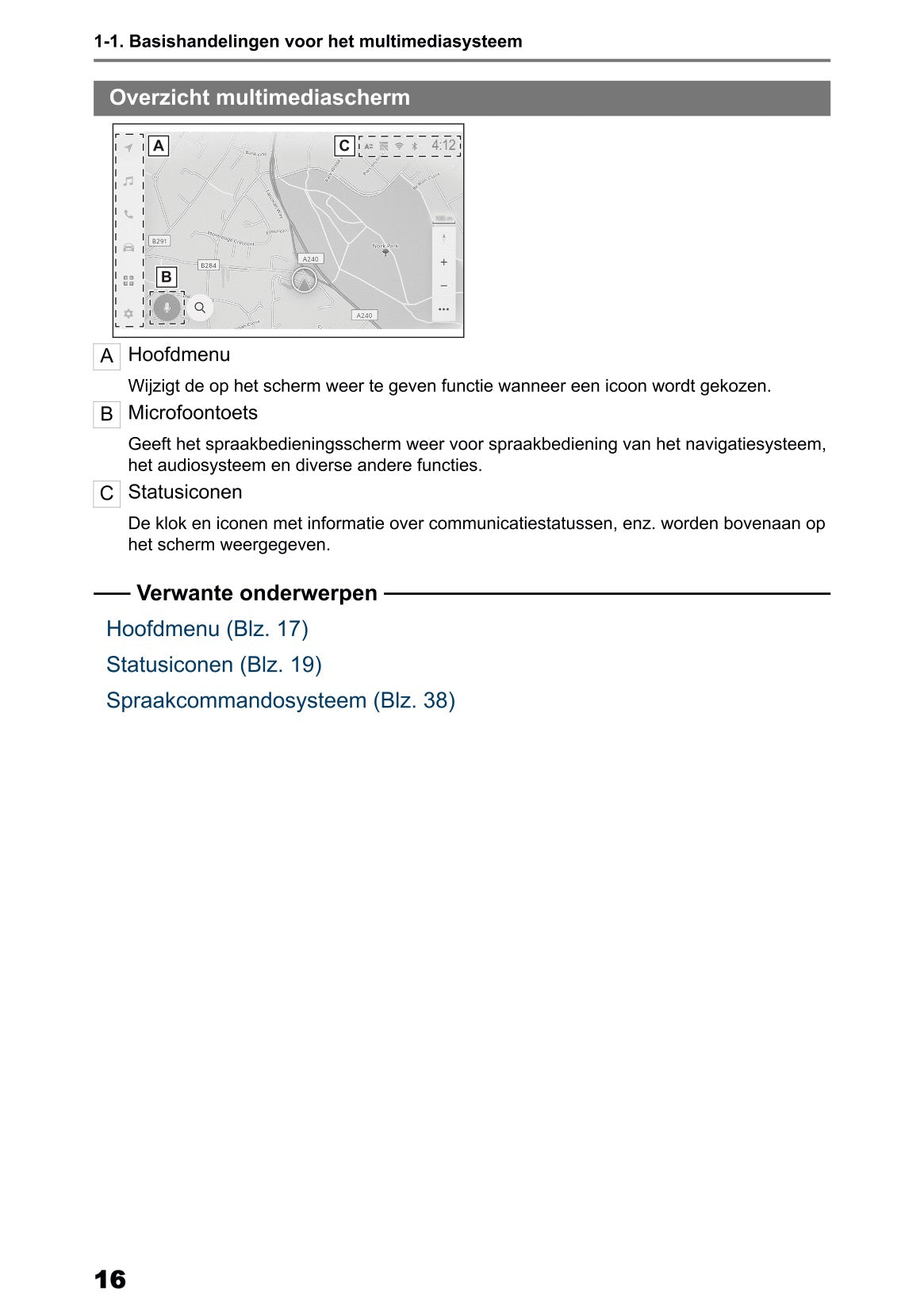 2025 Toyota Corolla Cross Hybrid Navigatie Handleiding | Nederlands
