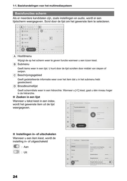 2025 Toyota Corolla Cross Hybrid Navigatie Handleiding | Nederlands