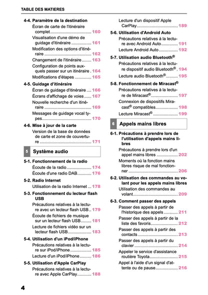 2026 Toyota Corolla Hybrid Hatchback/Touring Sports Navigation Manual | French