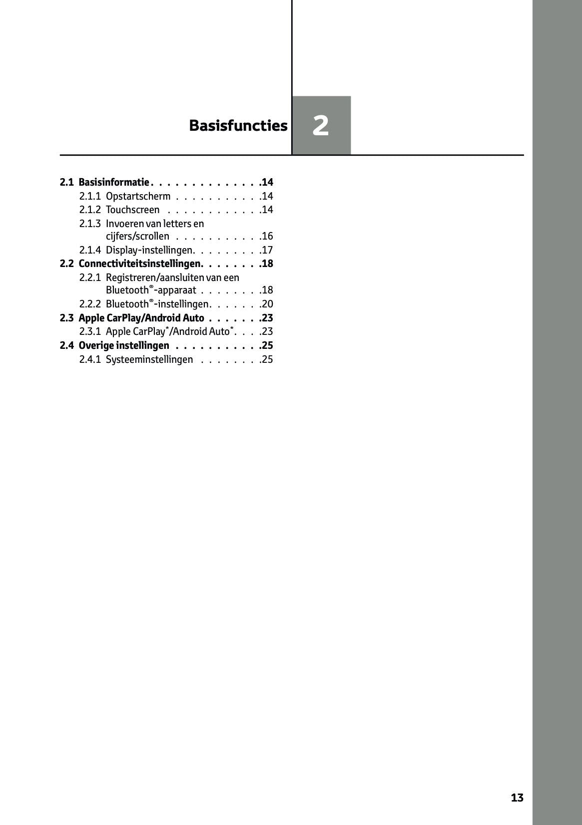 2023-2024 Toyota RAV4/RAV4 Hybrid Multi Media Handleiding | Nederlands
