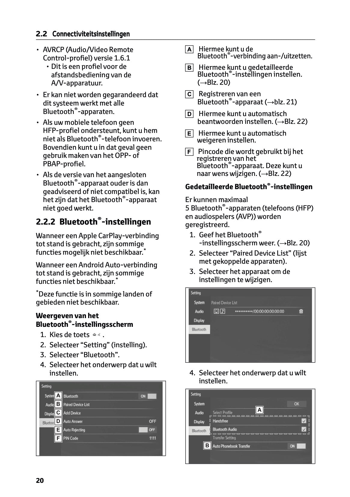 2023-2024 Toyota RAV4/RAV4 Hybrid Multi Media Handleiding | Nederlands